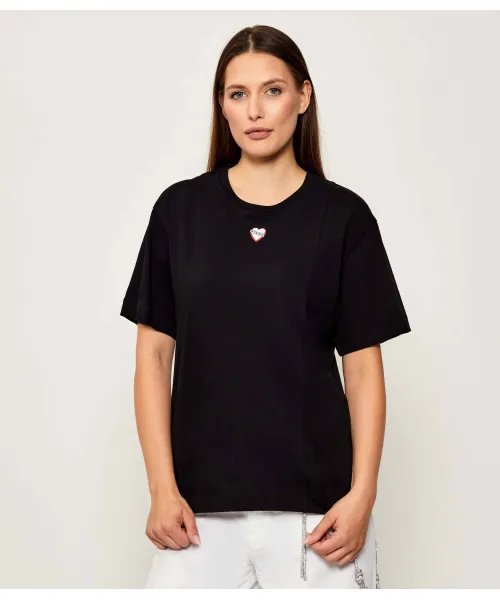 

Футболка с тортом Loose fit Pinko, черный