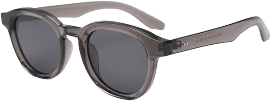 

Поляризованные солнцезащитные очки в стиле ретро для женщин, коричневые и зеленые солнцезащитные очки для мужчин, защита от УФ-излучения UV400, сверхлегкие аксессуары VFDHN, Grey