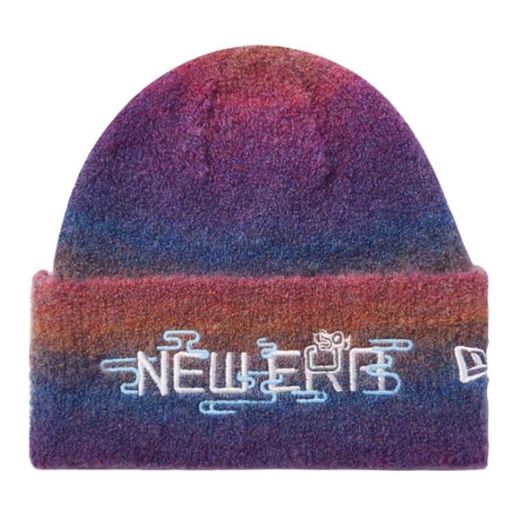 

New Era Акриловая вязаная шапка унисекс фуксия, Fuchsia