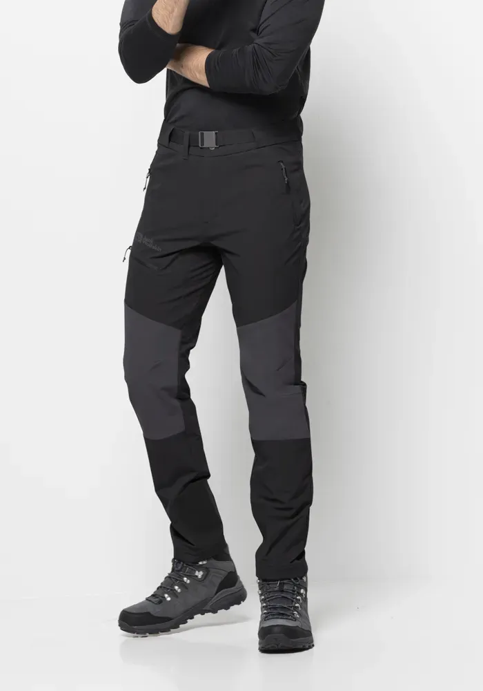 

Брюки из софтшелла Jack Wolfskin "ZIEGSPITZ PANTS M", черный
