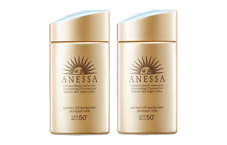 Набор солнцезащитных средств Anessa Perfect UV Sunscreen Skincare Milk, 6 шт — фото 3