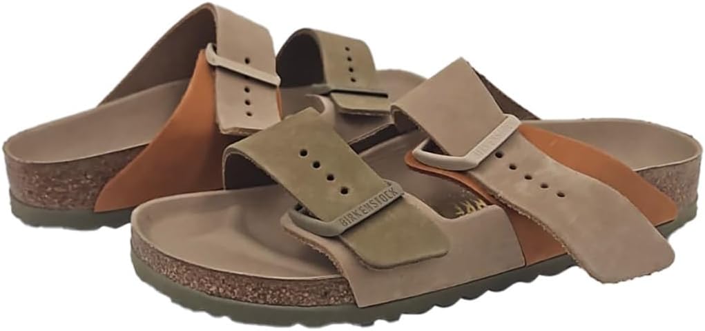Женские сандалии Birkenstock Arizona Split Hex, песочный/хаки — фото 2