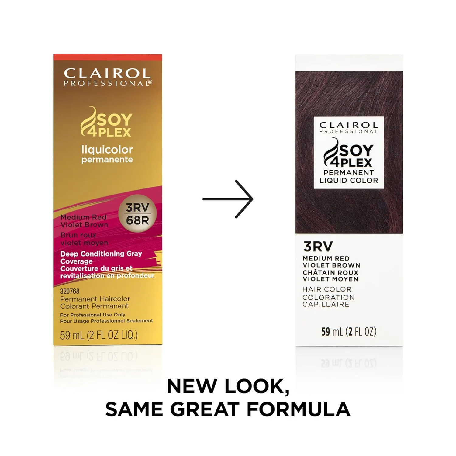 Стойкая краска для волос Clairol Professional Liquicolor от средне-коричневого до рыжевато-фиолетово-коричневого цвета со 100% закрашиванием седины | Упаковка может отличаться, 3rv Medium Red Violet Brown — фото 3