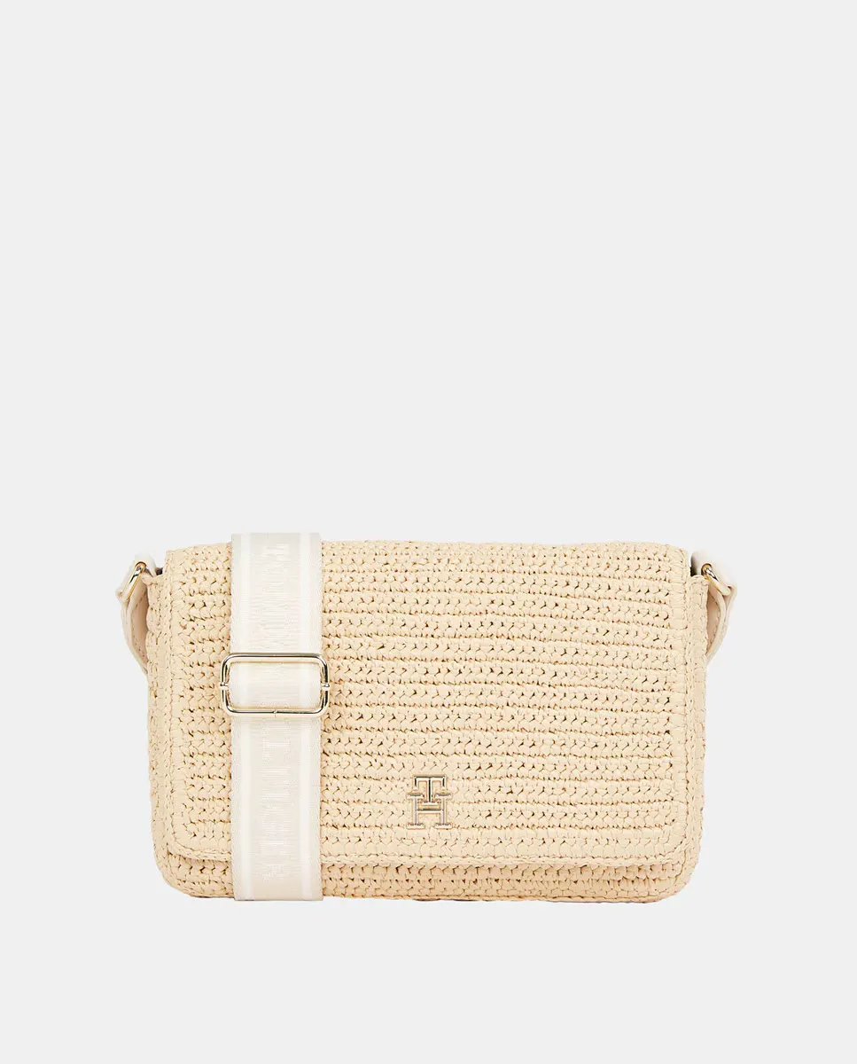 

Сумка из рафии Tommy Hilfiger, бежевый