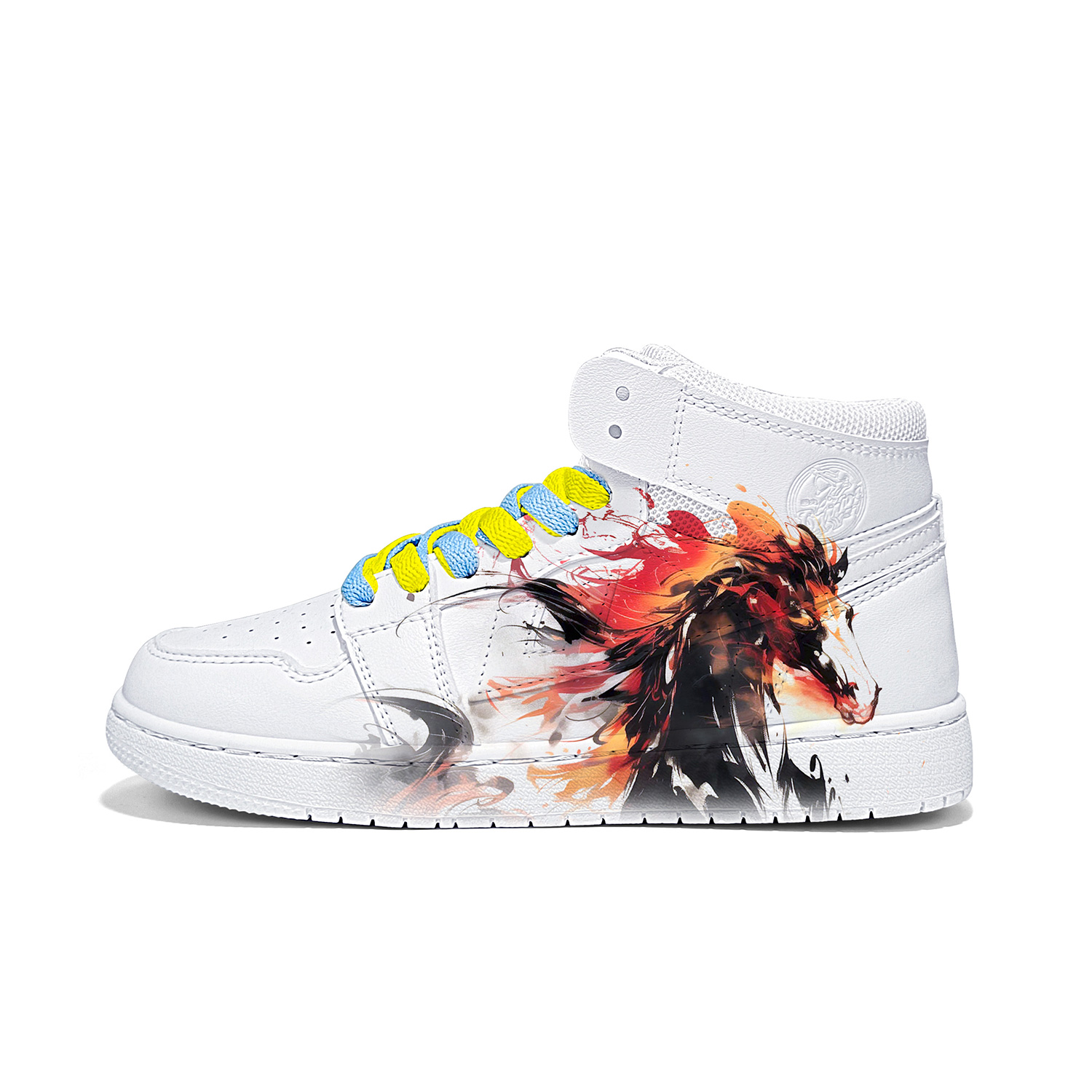

Кроссовки для скейтбординга High top Unisex с амортизацией, устойчивые к истиранию и легкие WARRIOR, x3451d( белый )