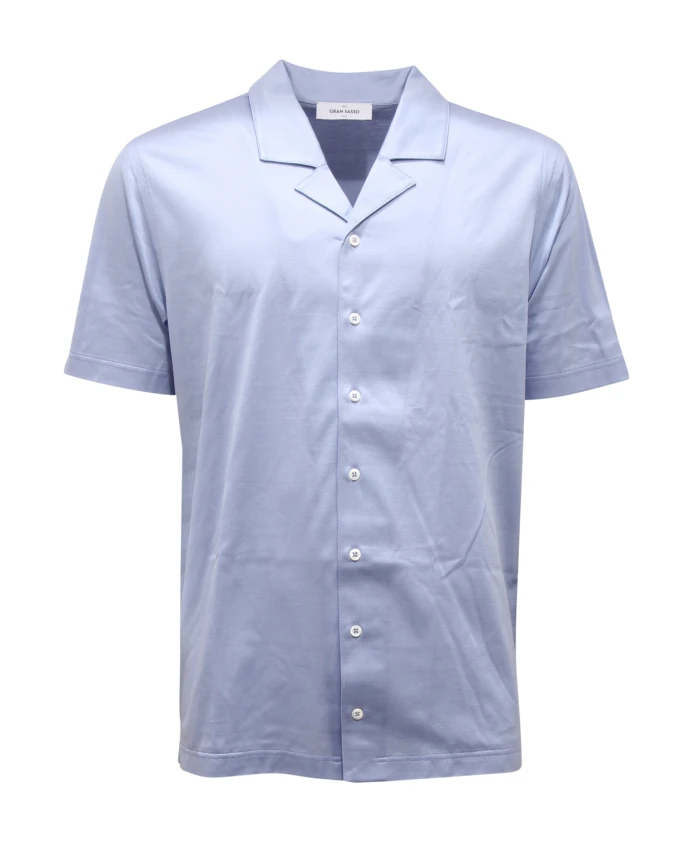 

Рубашка с коротким рукавом Gran Sasso, синий