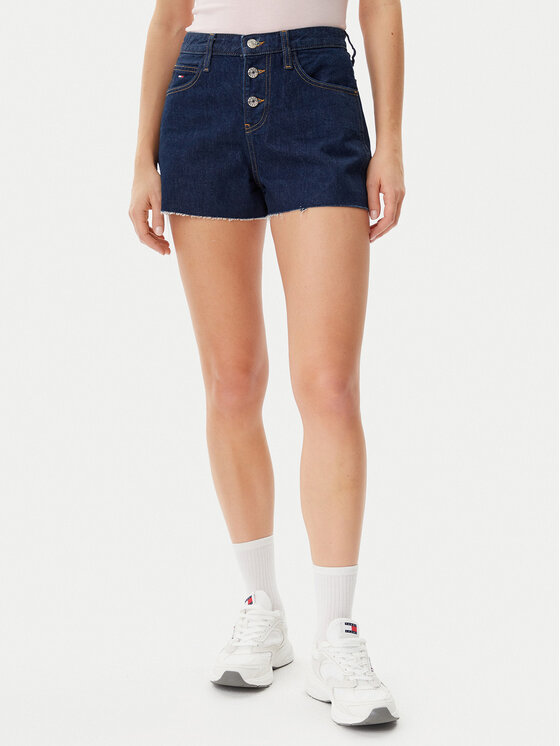 

Джинсовые шорты свободного кроя DW0DW20094 Tommy Jeans, синий