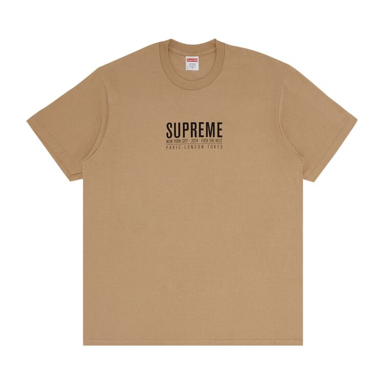 

Футболка Supreme Paris Tee, хаки