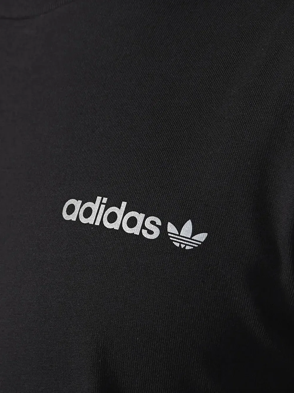 Футболка с длинными рукавами Adidas, черный — фото 2