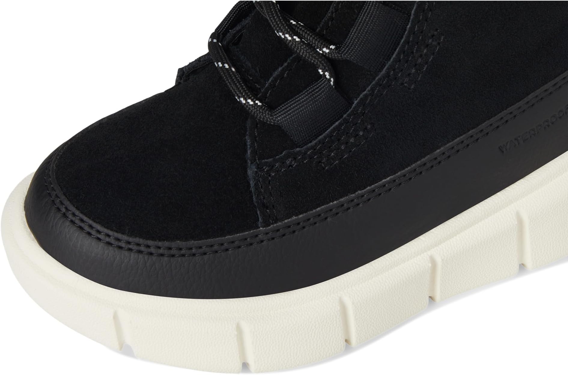 Ботинки SOREL Kids Childrens Sorel Explorer III Lace WP, цвет Black/Sea Salt — фото 2