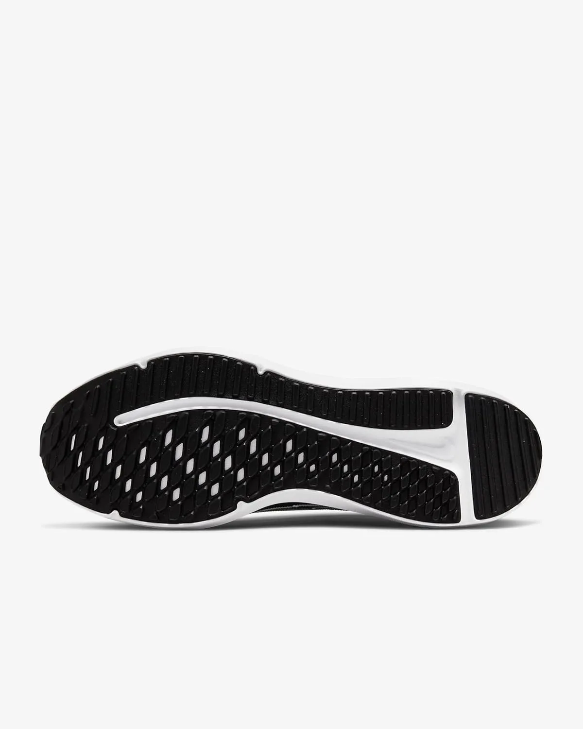 Мужские кроссовки Nike Downshifter 12, белый/черный/серый — фото 2