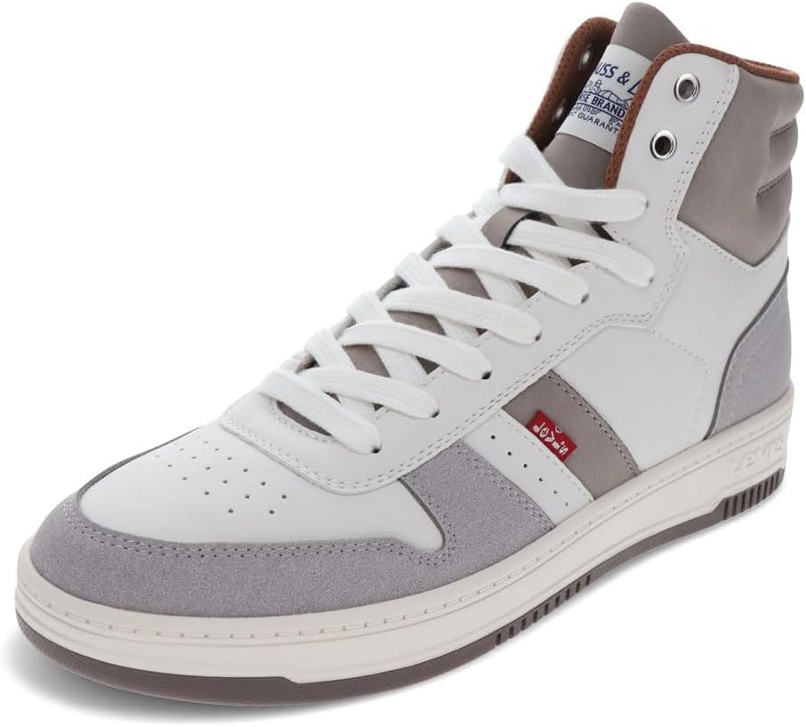 

Мужские высокие кеды Levi's Drive, Winter White/Cappuccino/Mocha