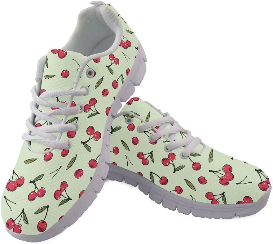 

Мужские модные повседневные кроссовки AmzPrint, Cherry-1 Print