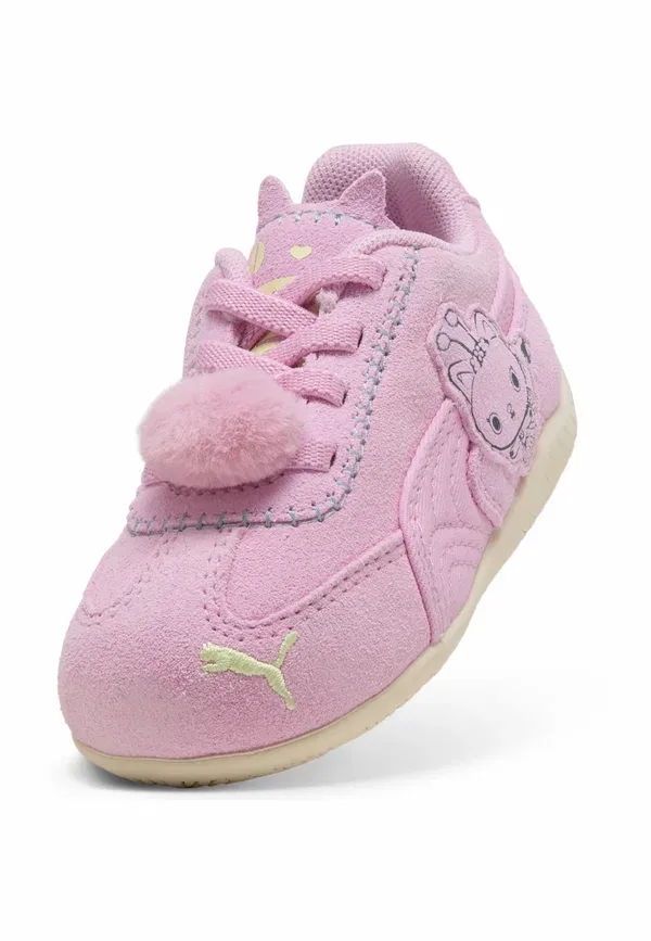 Обувь детская Puma X Gabby's Dollhouse Speedcat Sneakers Baby Shoes, розовый шиммер-альпийский снег — фото 3