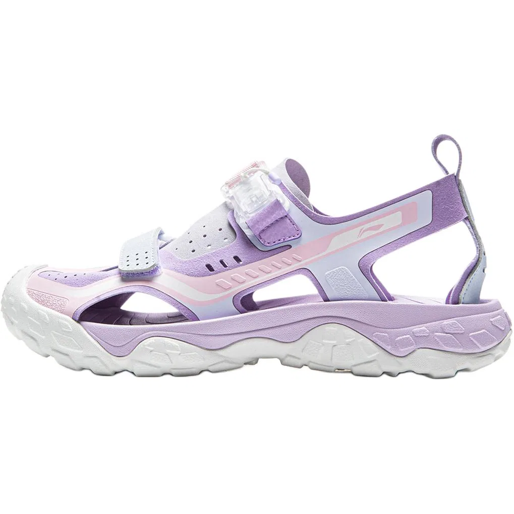 Сандалии детские Li-Ning Light Peacock Purple/Soft Cherry Blossom Pink/Light Dusk Blue