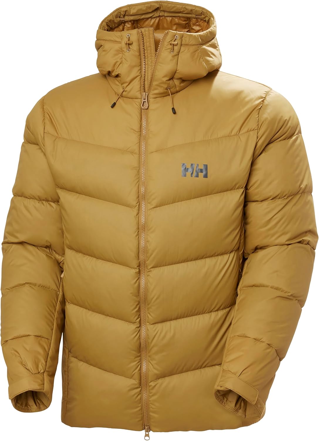 

Куртка Helly-Hansen Verglas Icefall Down Jacket - мужская зимняя пуховая куртка с утеплителем Primaloft, регулируемой ветрозащитной юбкой, сертифицирована Bluesign, 787 Lynx