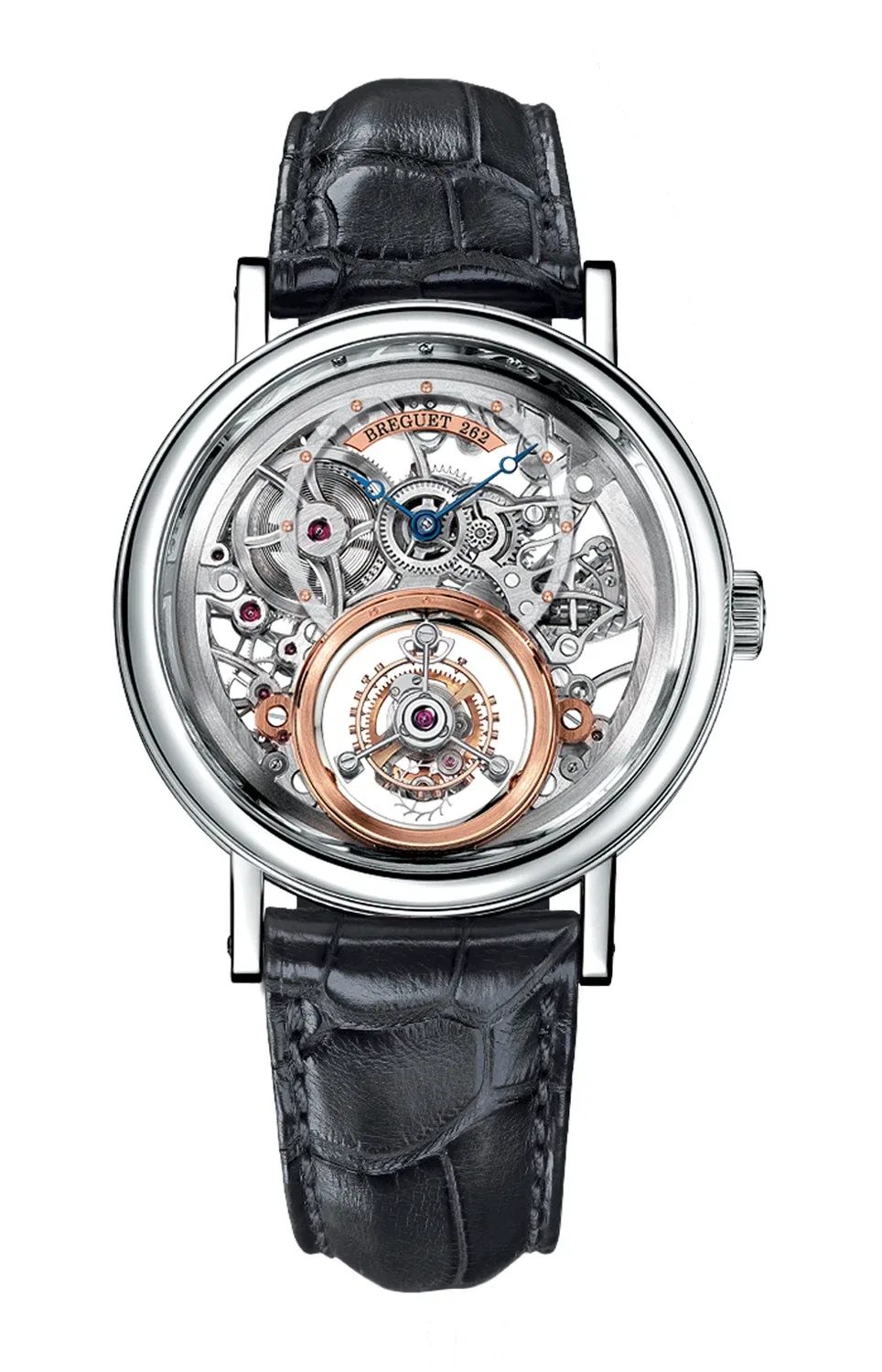 Классика Гранд Компликация Скелетон Мессидор Турбийон - 5335PT/42/9W6 BREGUET, черный