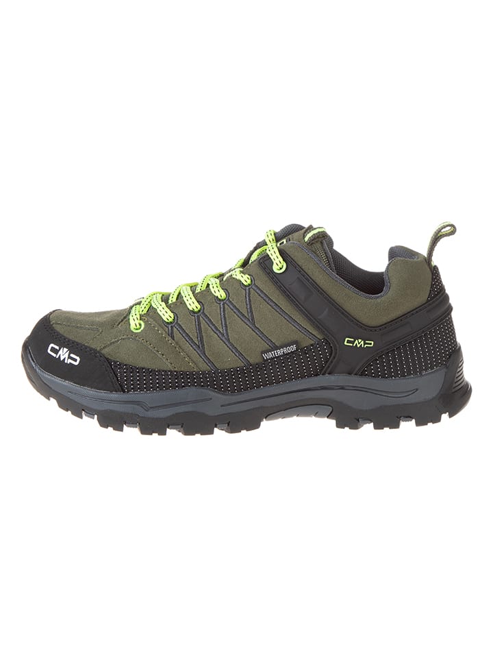 

Походная обувь CMP Leder-Trekkingschuhe Rigel Low, цвет Khaki/Schwarz/Gelb
