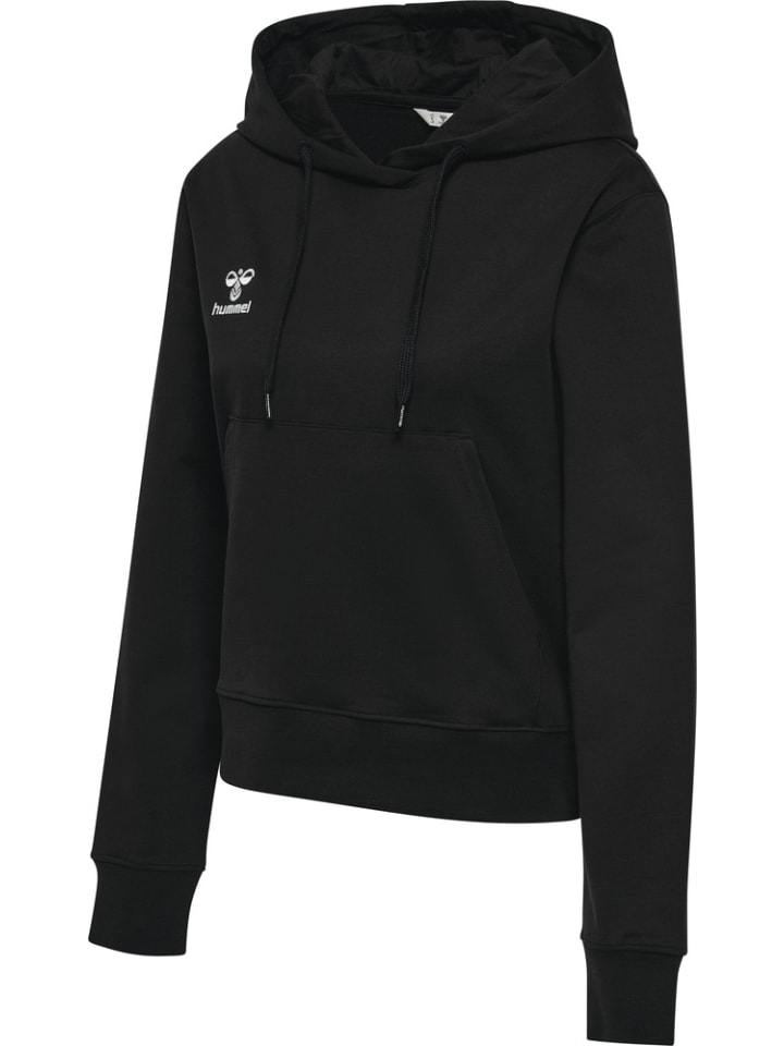 

Толстовка с капюшоном "Hmlgo 2.0 Hoodie Woman" черного цвета Hummel