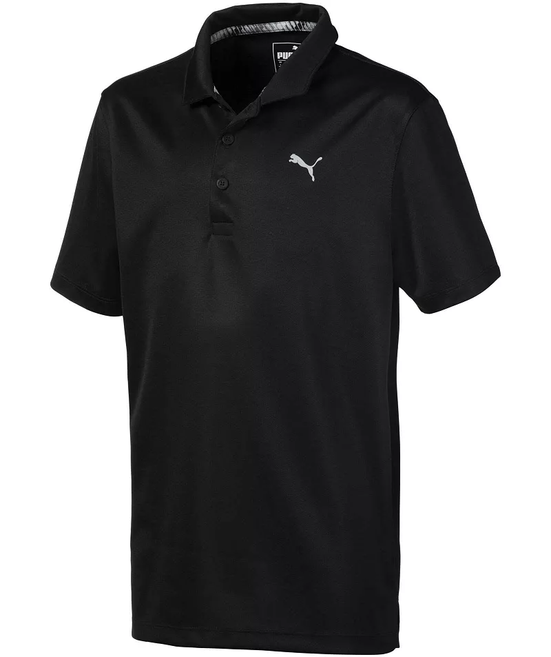 

Футболка-поло для гольфа для мальчиков PUMA Essential, цвет Puma Black