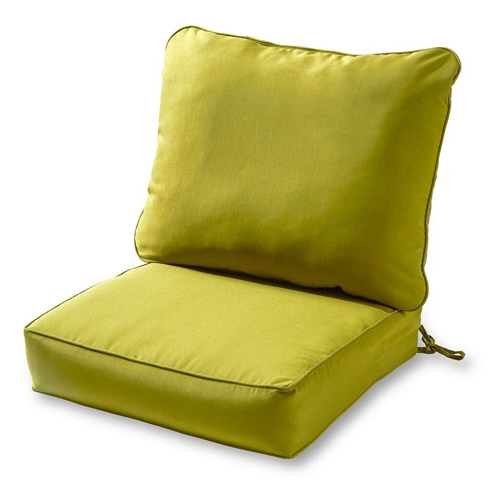 

Greendale Home Fashions Подушки для стула с глубоким сиденьем для патио, набор из 2 предметов, цвет Kiwi