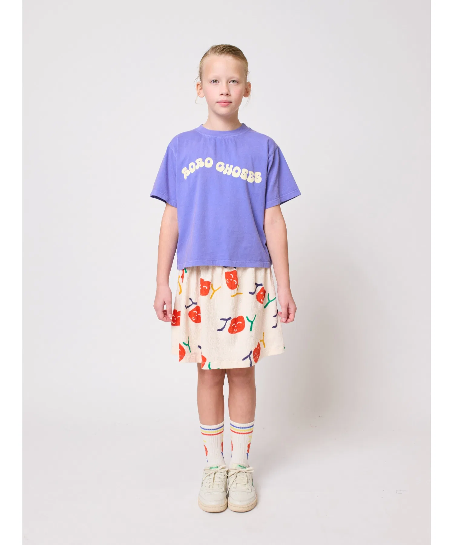 Детская юбка BOBO CHOSES Smiling all over skirt — фото 3