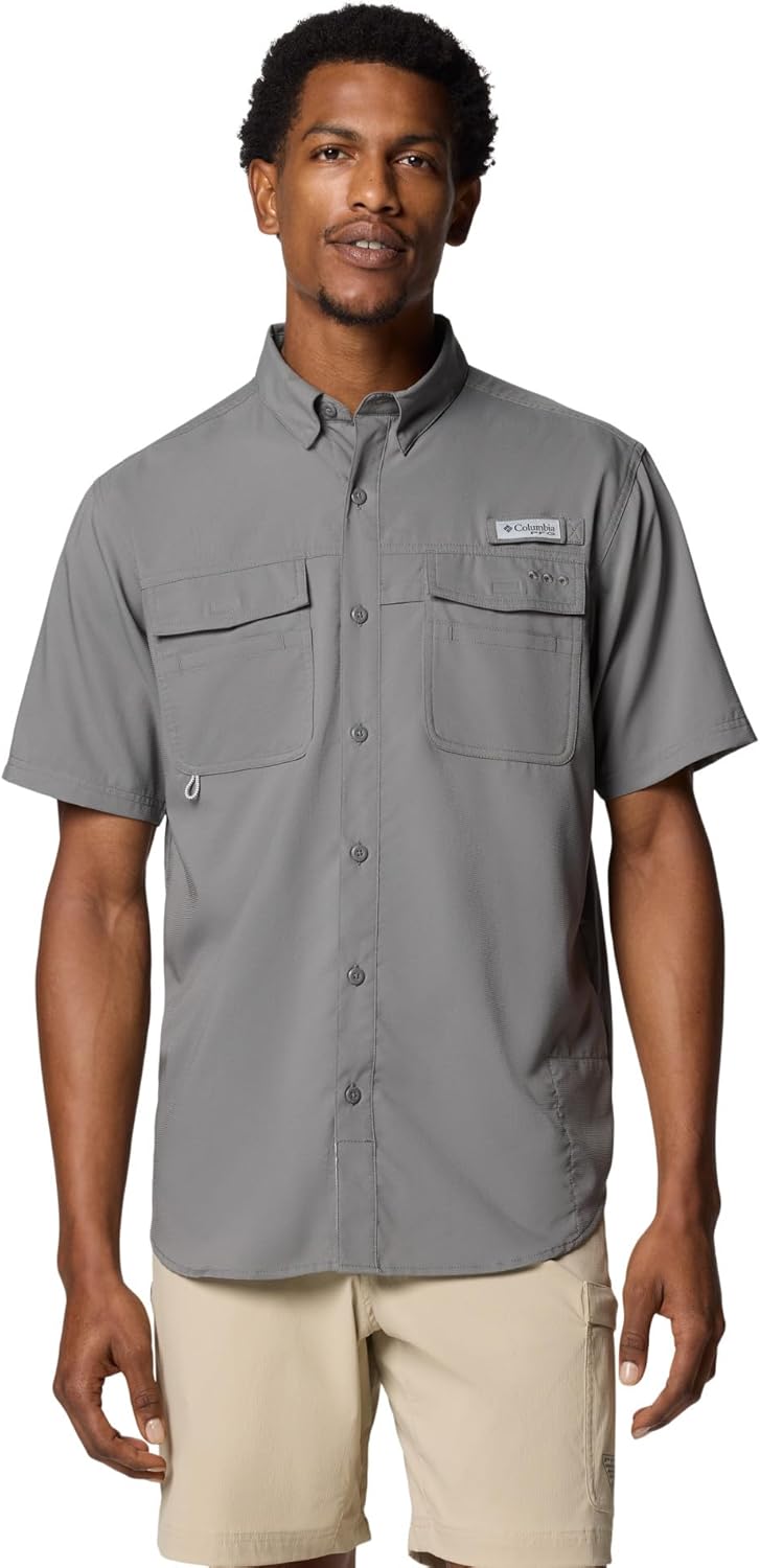 

Рубашка с коротким рукавом Columbia Mens Blood and Guts V, City Grey