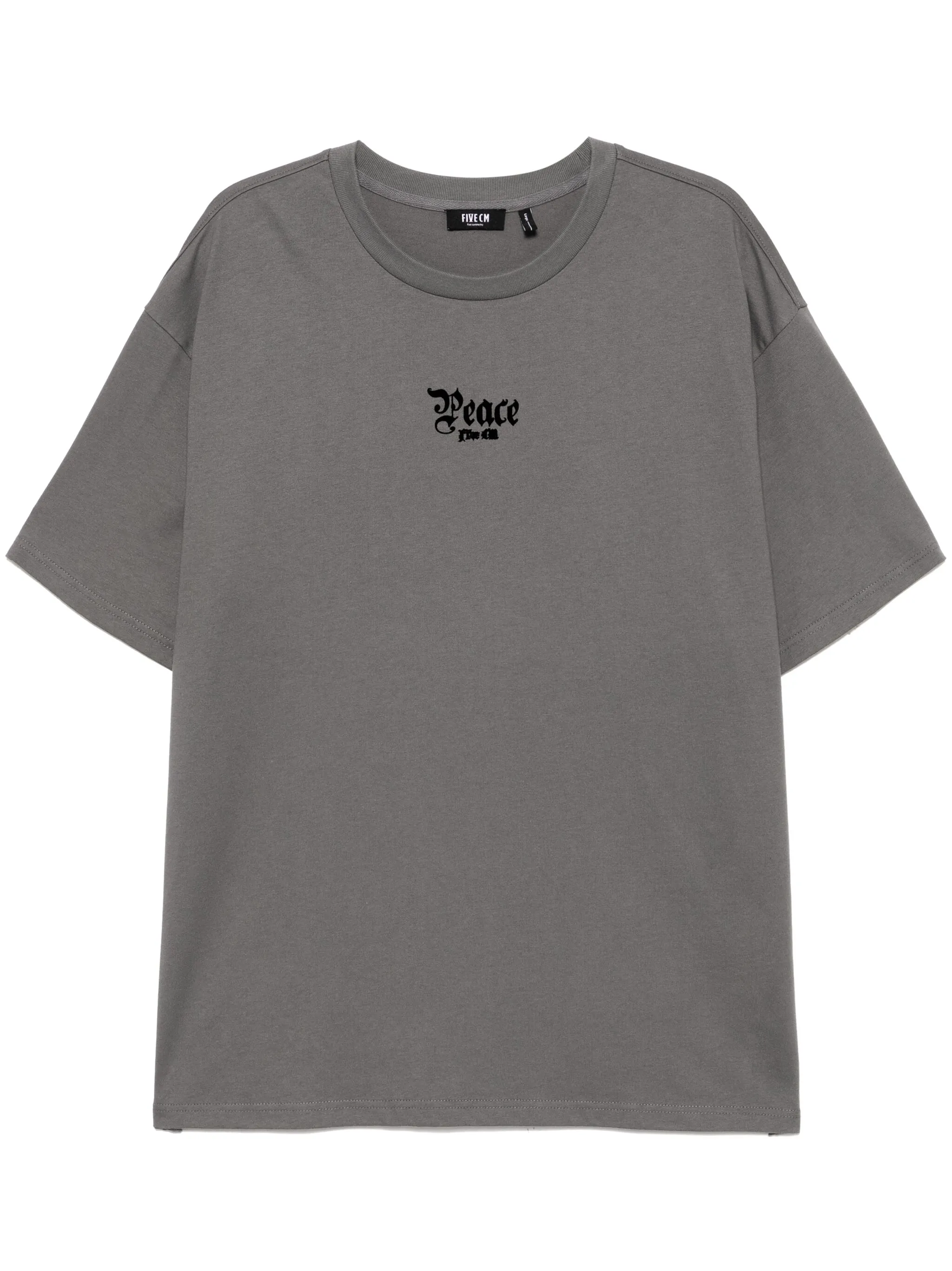 

Футболка с логотипом Five Cm, серый