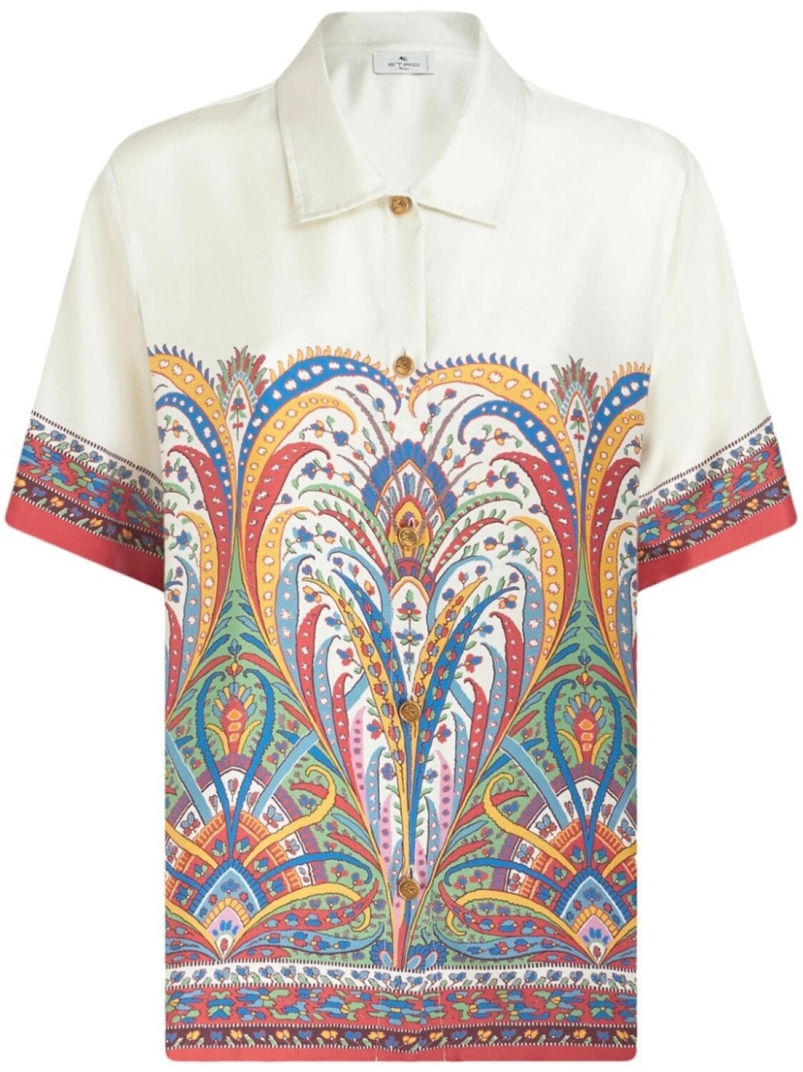 

ETRO рубашка с принтом пейсли, белый