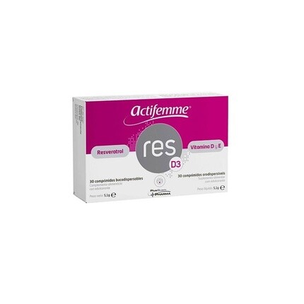 

Actifemme Ресвератрол RESD3 Витамин D Таблетки