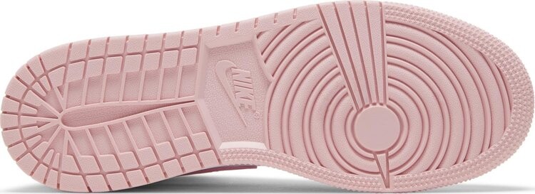 Кроссовки Air Jordan 1 Mid GS 'Fierce Pink', розовый — фото 4