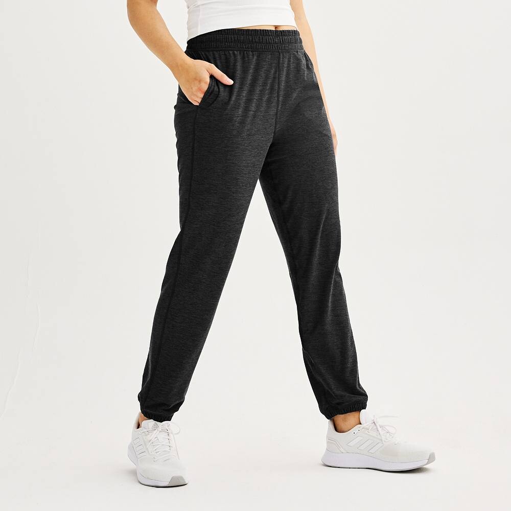 

Женские джоггеры FLX Wander Boyfriend, цвет Black Heather Coal