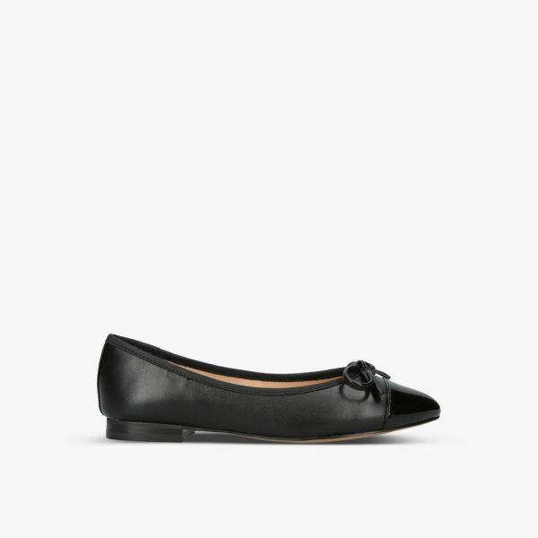 Кожаные туфли Ellison 001 с бантом Steve Madden, черный