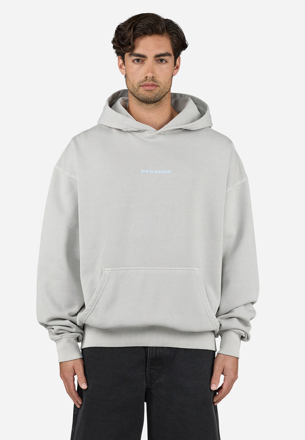 

Толстовка COLNE OVERSIZED HOODIE con cappuccio Pegador, серый