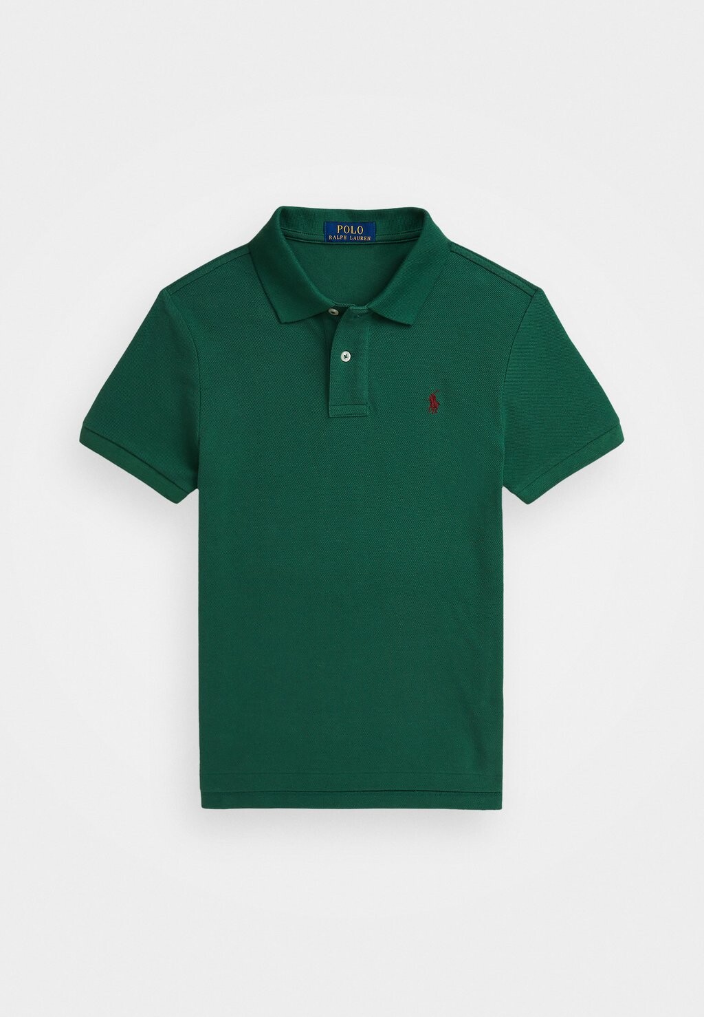 

Рубашка поло SLIM FIT COTTON MESH POLO Ralph Lauren, зеленый