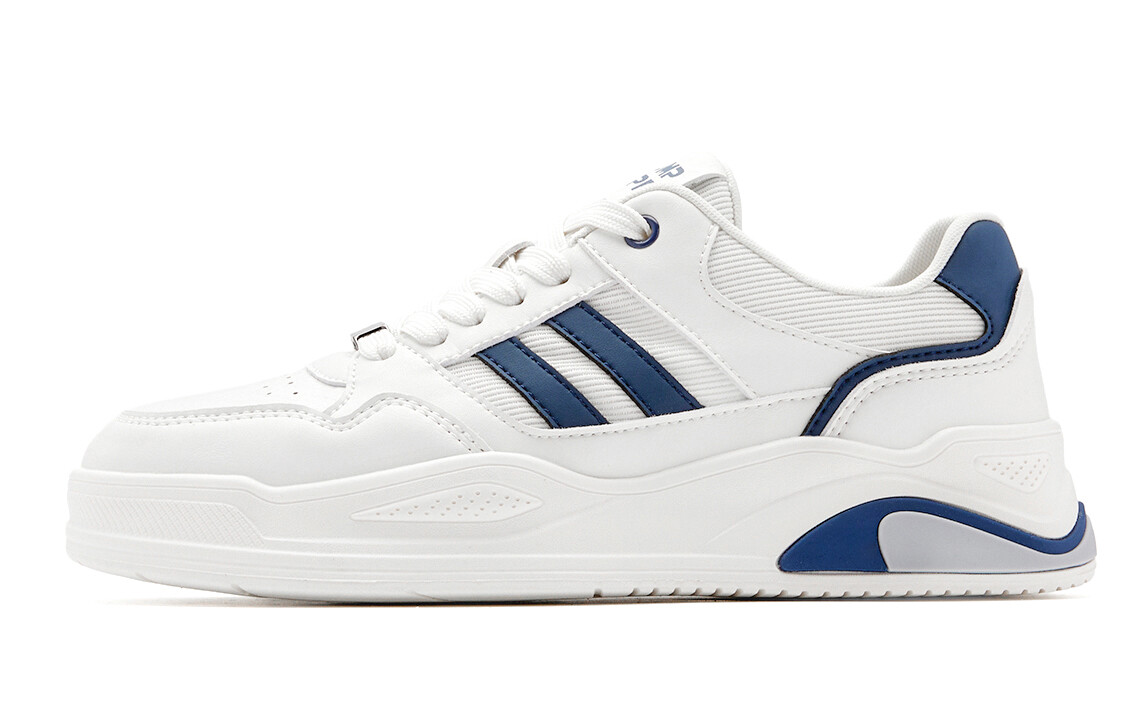 

Кроссовки TRUMPPIPE Skateboarding Shoes Men Low-top, белый/черный