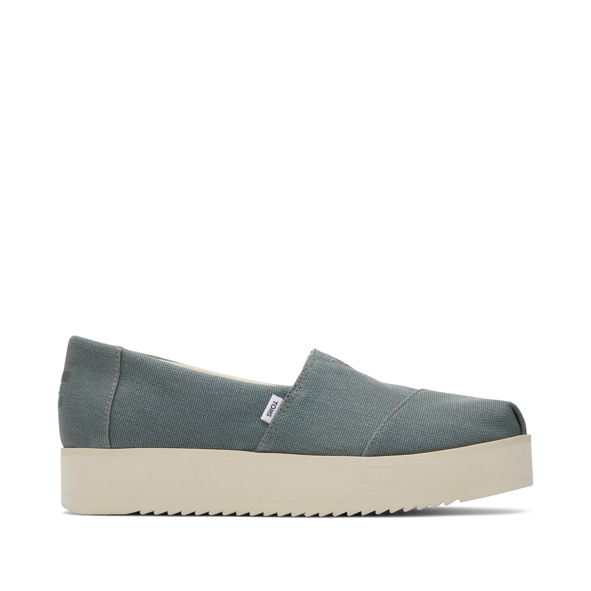 Экологичные эспадрильи Alpargata Green Midform TOMS Shoes