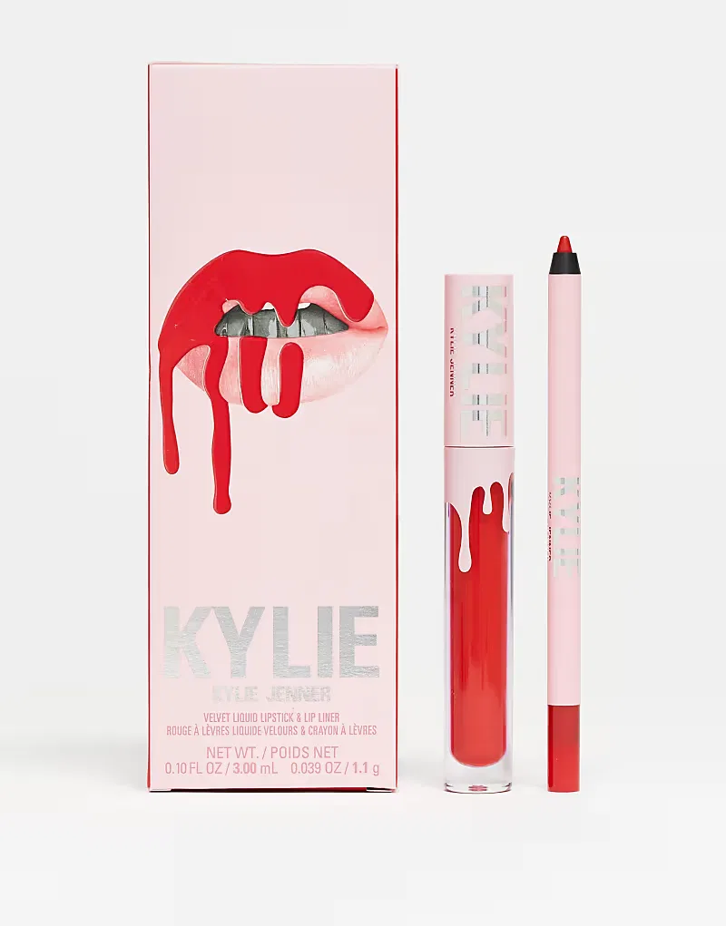 Набор для губ Kylie Cosmetics Velvet Lip Kit Kylie Cosmetics by Kylie Jenner, 405 Red Velvet