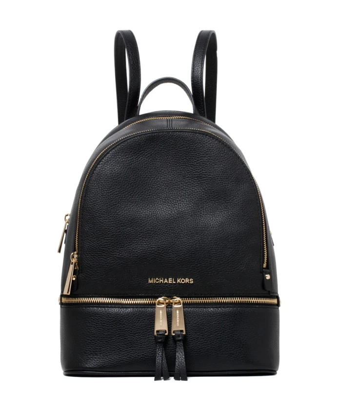 

Рюкзак Rhea с фурнитурой золотистого цвета Michael Kors, черный