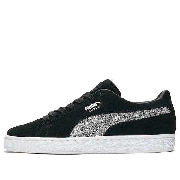 

Кроссовки swarovski x suede classic 'black crystal' Puma, черный