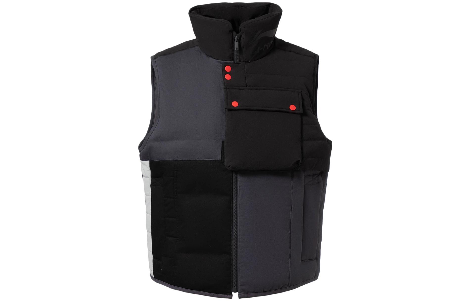 

LiNing Куртка пуховая Li Ning, Black Gray