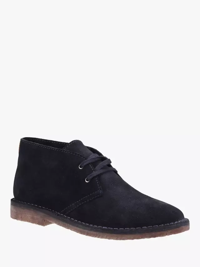 Замшевые ботинки Samuel Desert Boots Hush Puppies, Navy — фото 2