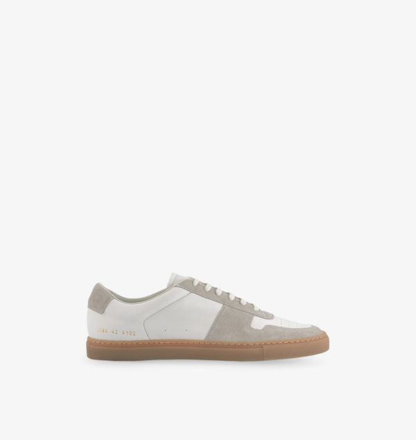 

Низкие кроссовки Bball Duo из кожи и замши Common Projects, белый