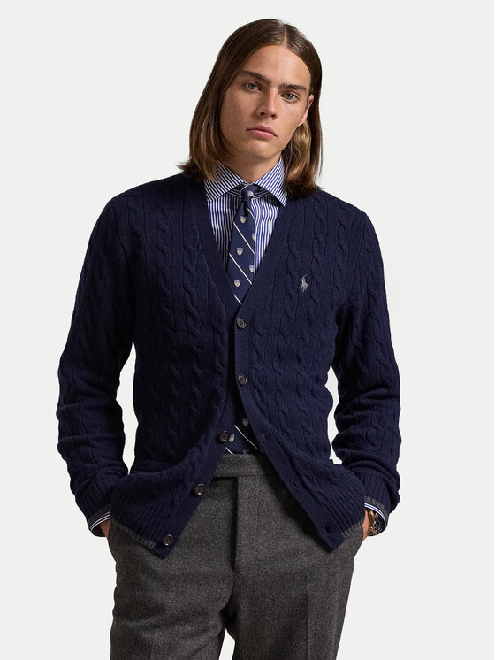 

Кардиган обычного кроя Polo Ralph Lauren, синий
