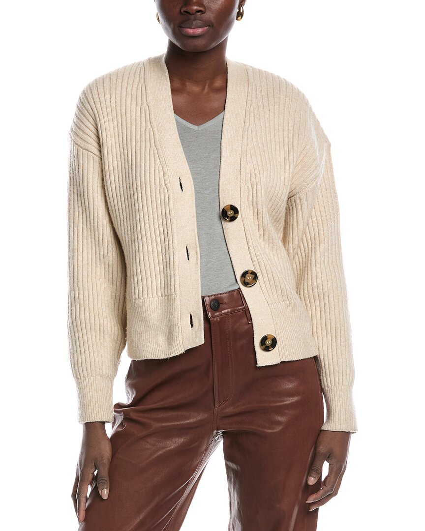 

Брюки из кожи ши Rag & Bone, черный