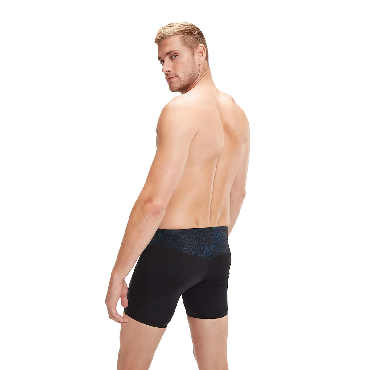 

Мужские плавки для плавания End + Max Compression Mid Jammer Speedo, черный