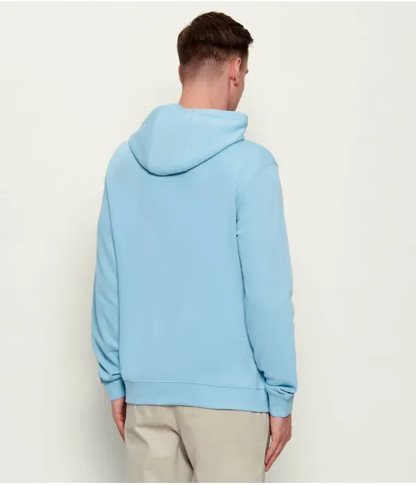 Толстовка regular fit Us Polo Assn, небесно-голубой — фото 3