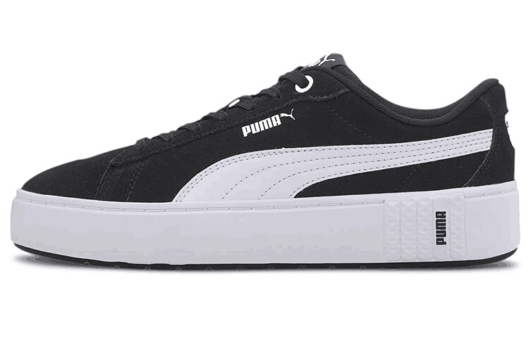 

Кроссовки PUMA Smash Platform V2 Suede 'Black White' Women's