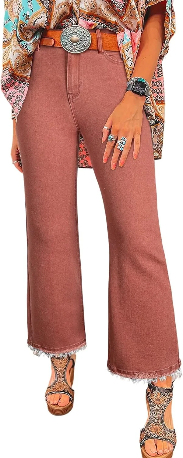 

Женские джинсы Astylish с высокой посадкой, прямые, с растяжкой