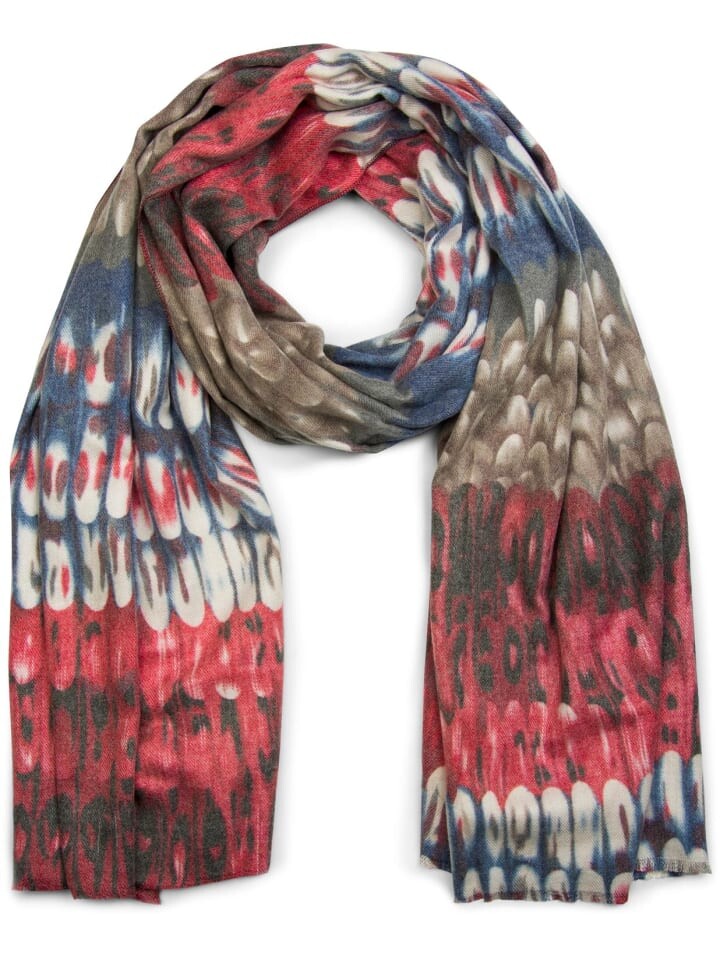 

Шарф styleBREAKER, цвет braun/rot/blau